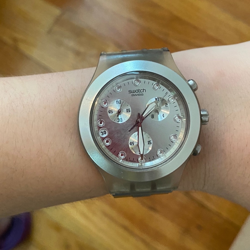SWATCH SWISS Silver Watch - Picture 3 of 4